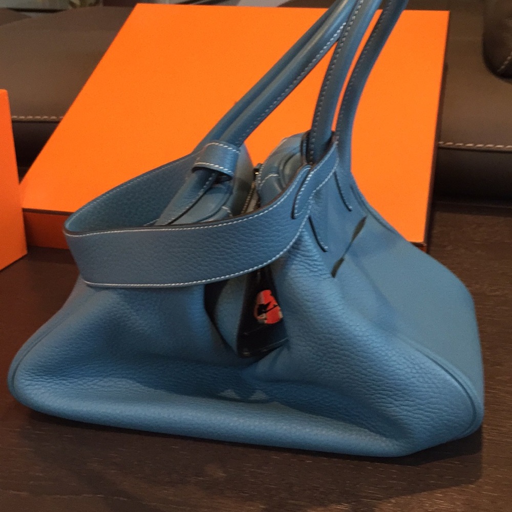 Hermes bluejean color lindy 34